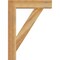 Ekena Millwork Traditional Block Rough Sawn Bracket, Western Red Cedar, 4"W x 22"D x 30"H BKT04X22X30TRA05RWR - alternate 4